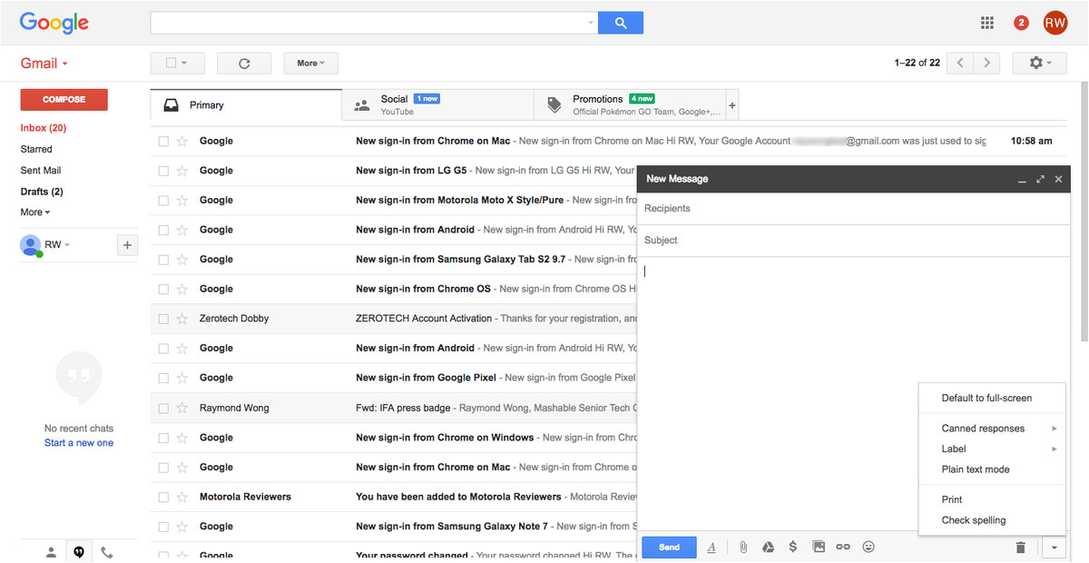 how to use gmail canned responses answer email quicker