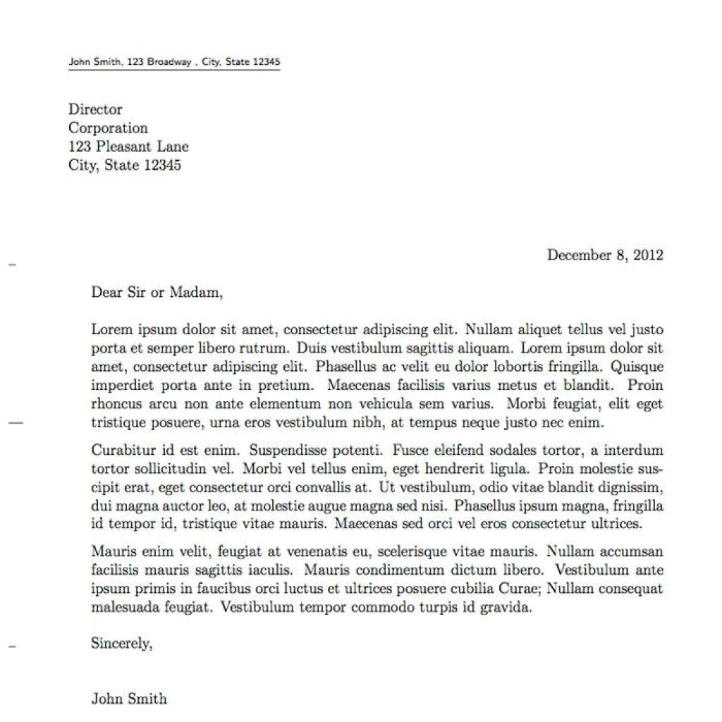 How to Properly Write A Cover Letter How to Write A Proper Cover Letter Michael Resume