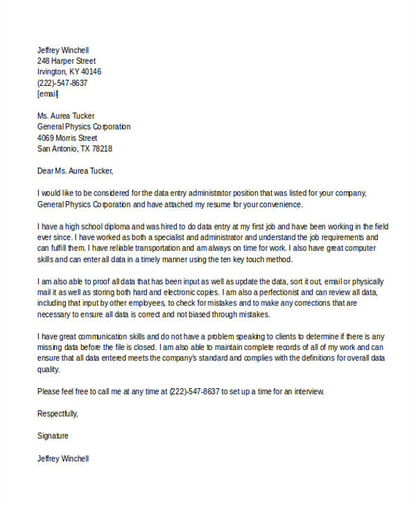 How to Set Out A Cover Letter How to Set Up A Cover Letter Michael Resume