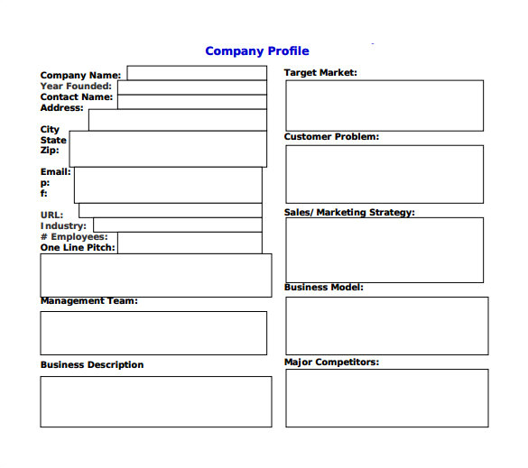 business plans template