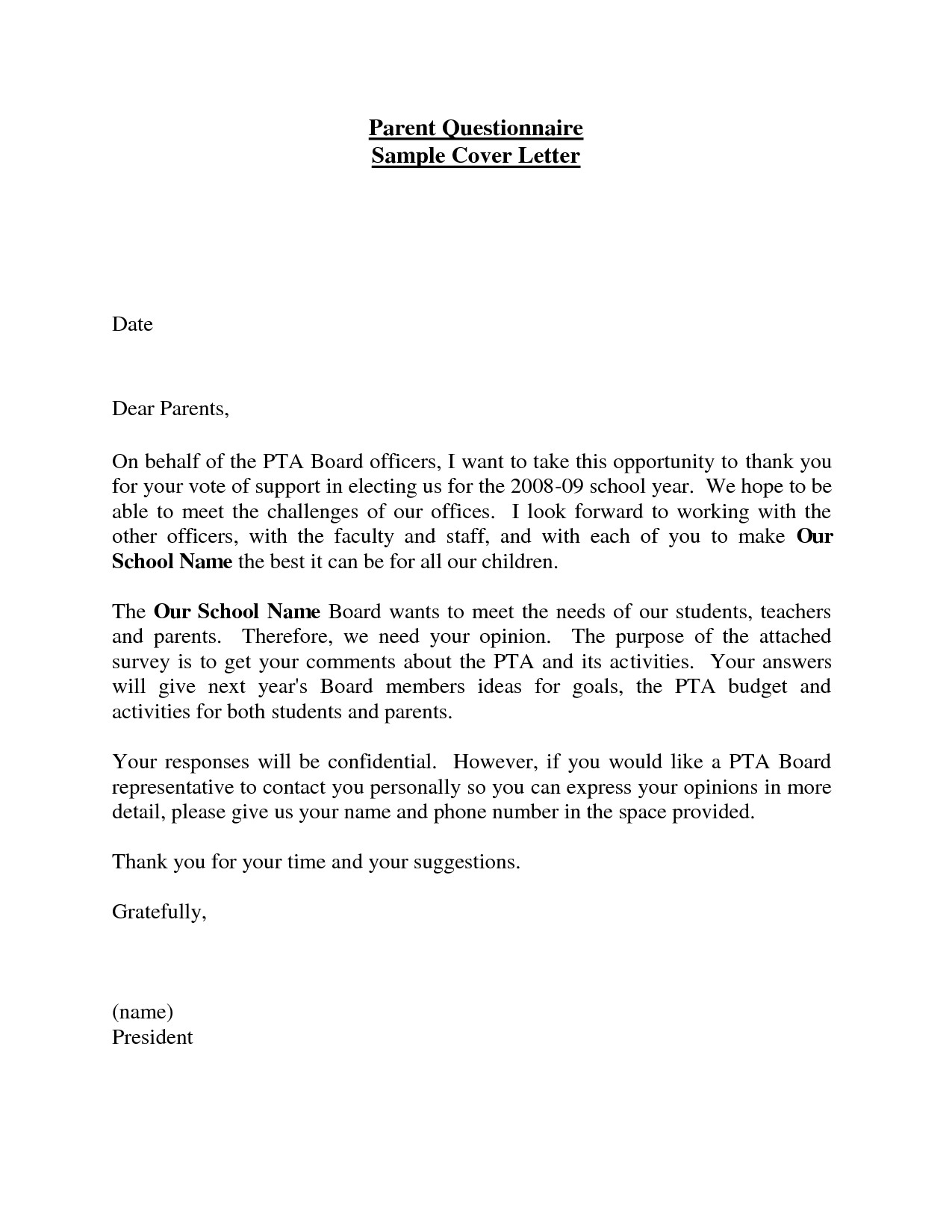 How to Write A Cover Letter for A Questionnaire 1 How to Write A Cover Letter for A Questionnaire Cover Letter for Survey Questionnaire the Letter Sample