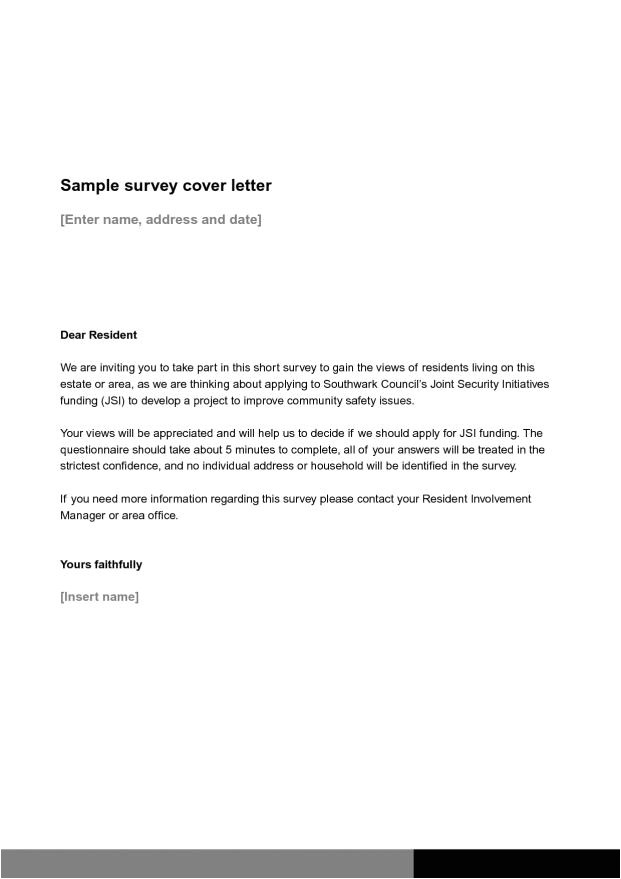 short cover letter example