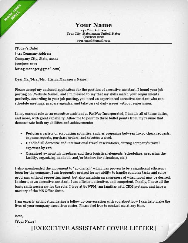 administrative assistant cover letter samples
