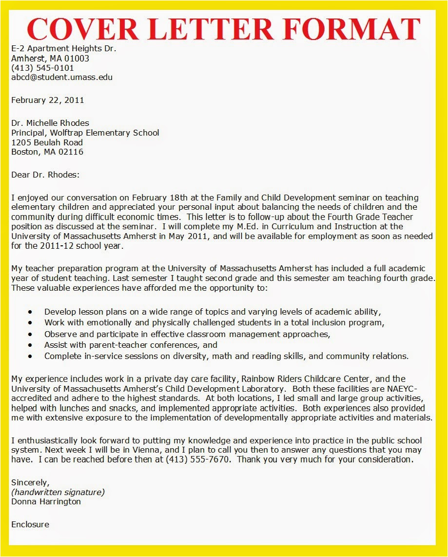 How to Write A Good Cover Letter for Job Application Business Letter Examples How to Write A Cover Letter for