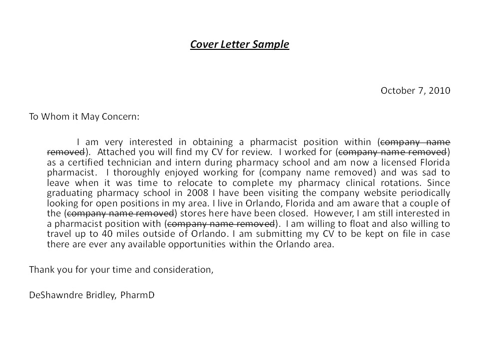 writing a simple yet stellar cover letter