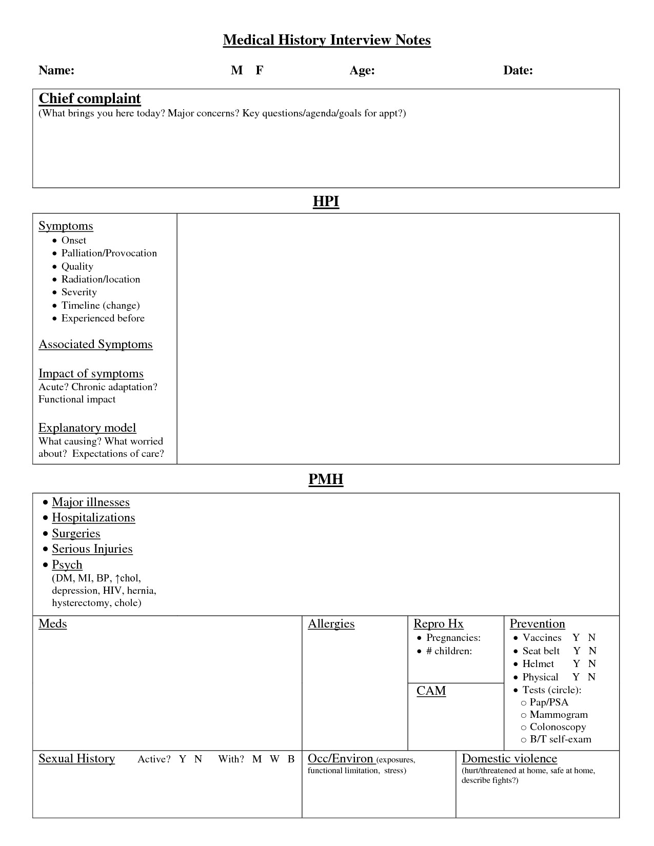 post interview notes template 381083