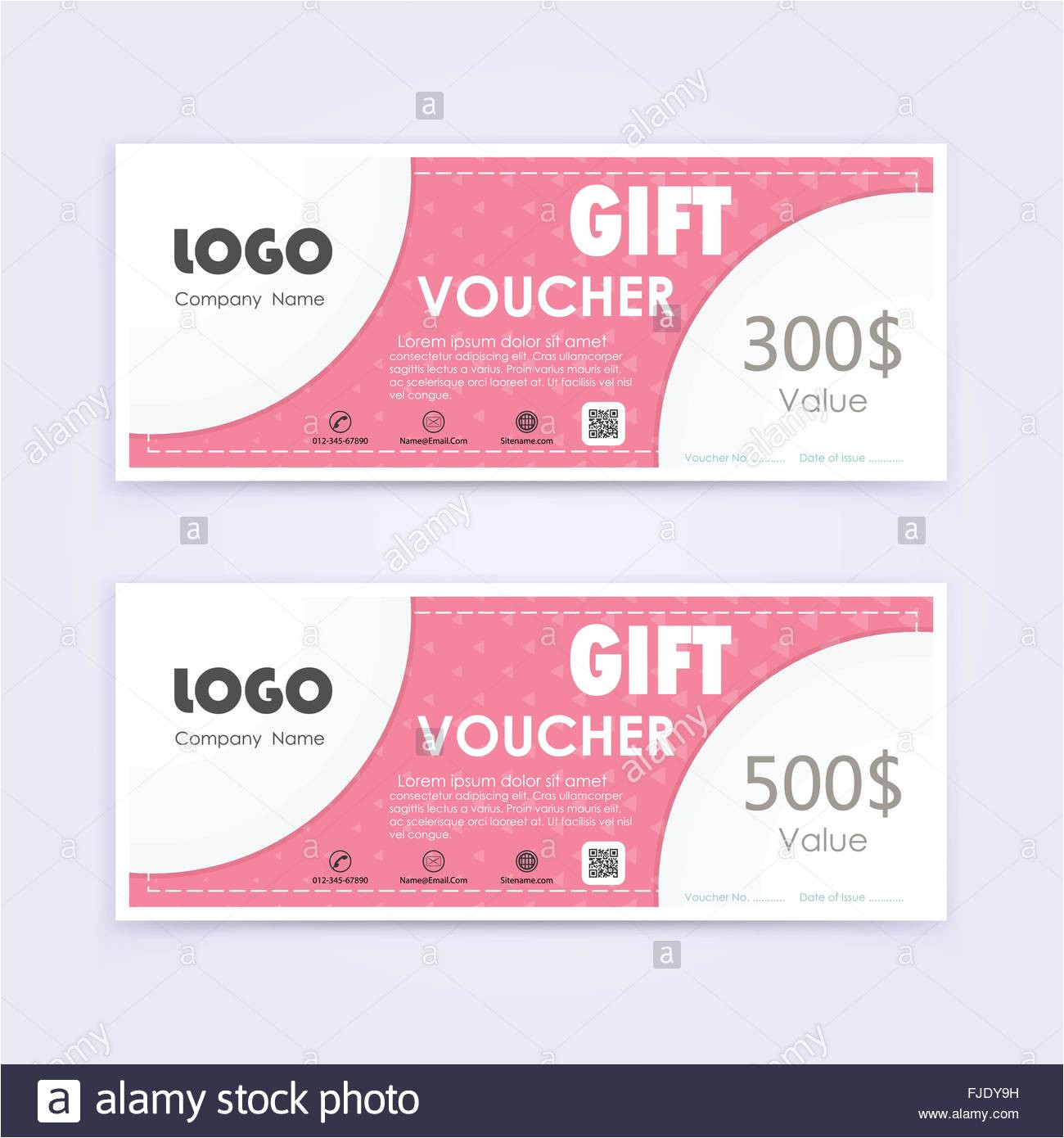 stock photo gift voucher background or certificate coupon template with clean 97422461