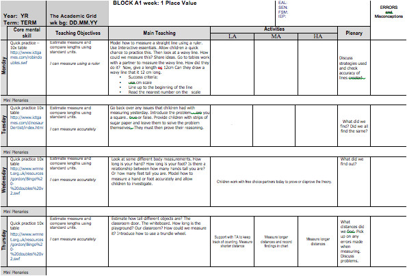 lesson planning template 71