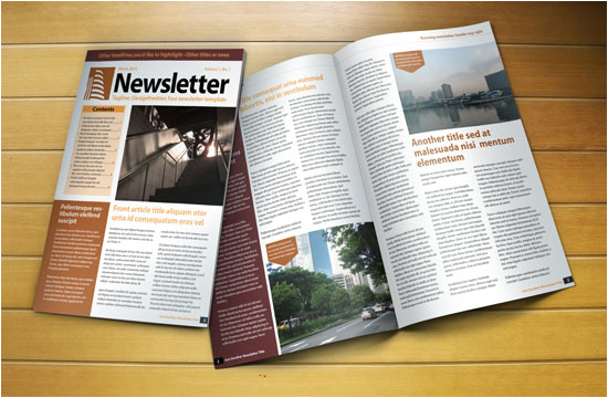 Indesign Cs5 Templates Free Download Free Indesign Newsletter Template Designfreebies