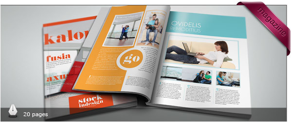 magazine templates for indesign free