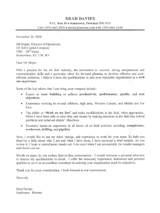 industrial placement cover letter