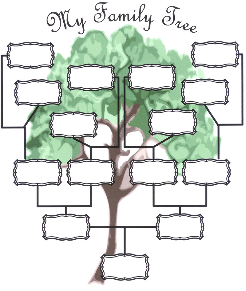 family tree template
