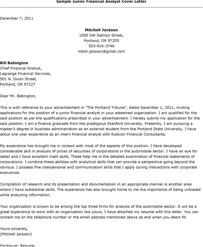 inventory analyst cover letter
