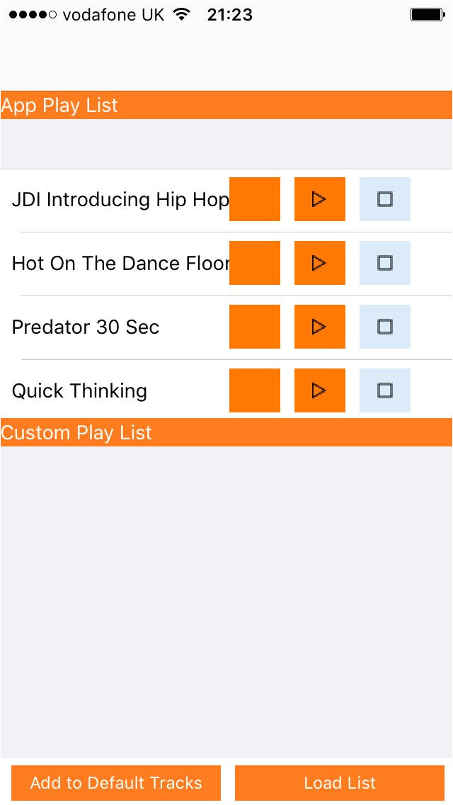 Ios App Templates Xcode Audio Player Xcode Ios Template Codester