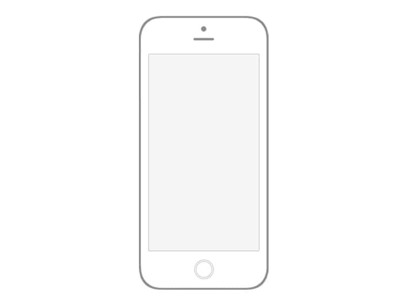 latest collection of iphone wireframe psds