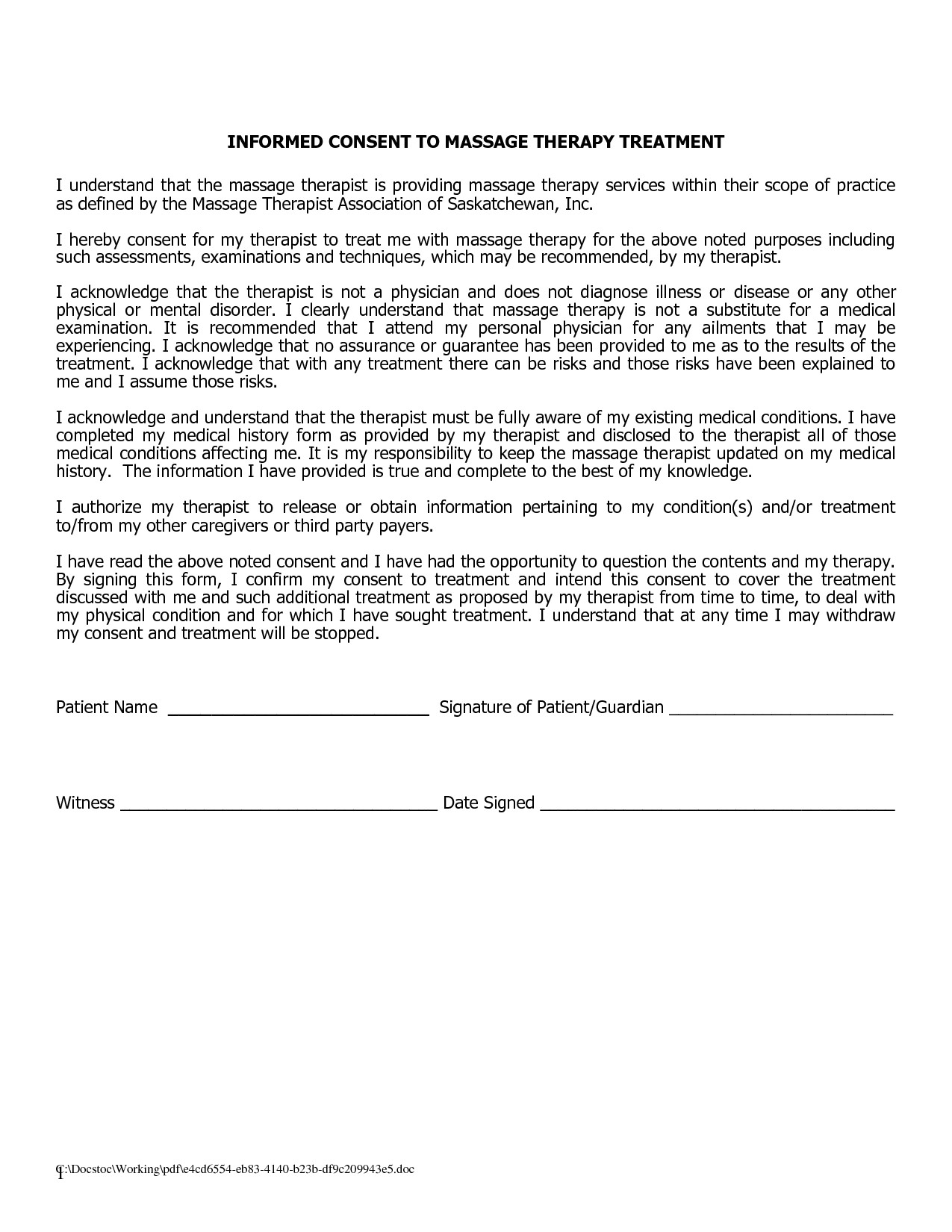 post psychotherapy informed consent template 307992