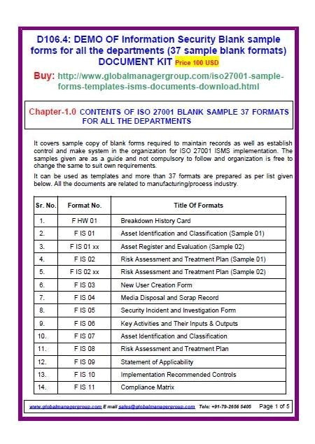 Iso 27001 Templates Free Download iso 27001 Templates Free Download 51 Inspirational iso