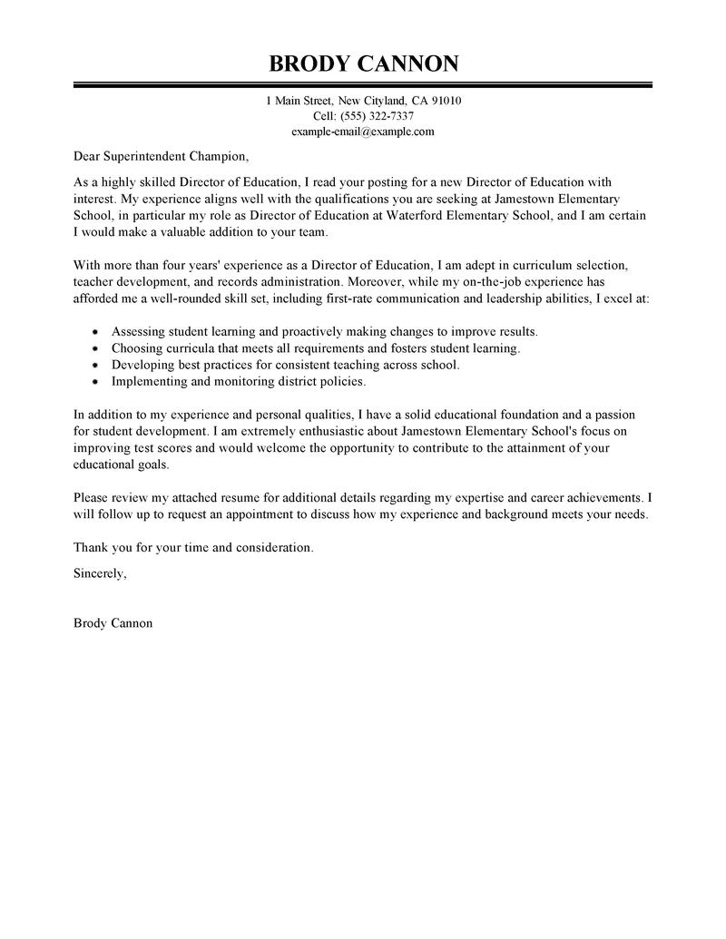 It Director Cover Letter Samples 1 It Director Cover Letter Samples Leading Professional Director Cover Letter Examples