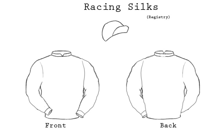 jockey silks template 148223160