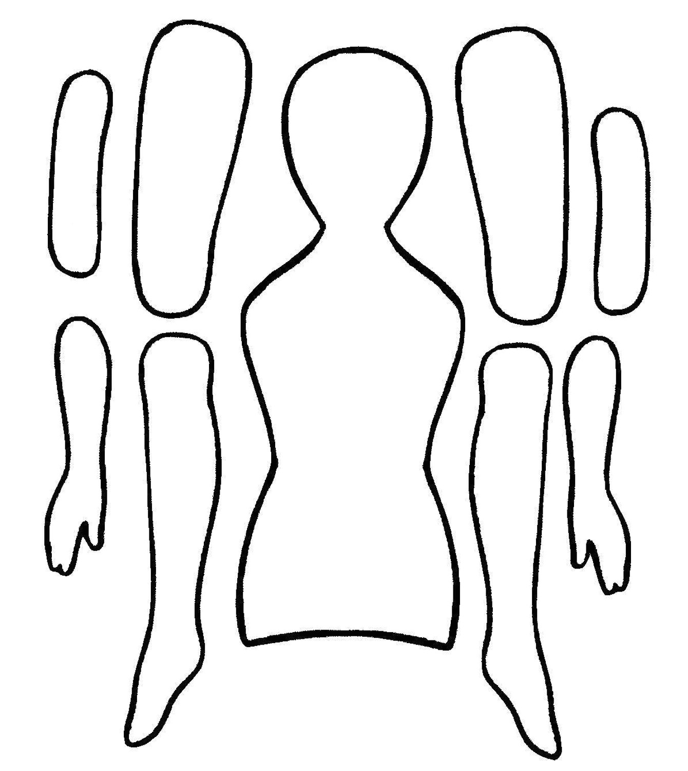Jointed Paper Doll Template Ekduncan My Fanciful Muse Articulated Paper Dolls