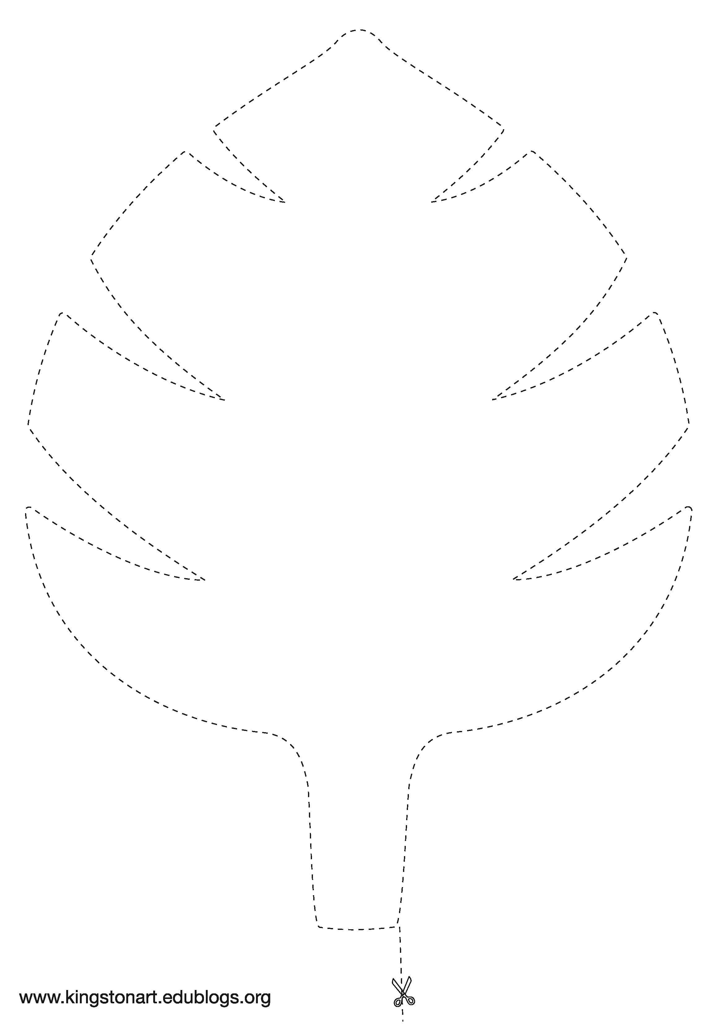 Jungle Leaf Templates to Cut Out Jungle Leaf Template Jungle theme Pinte