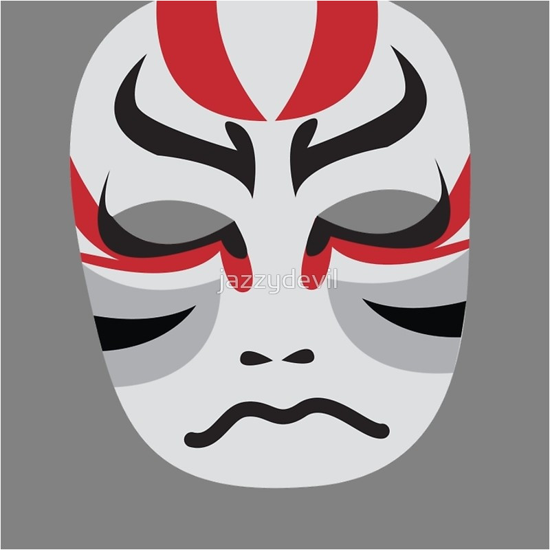 japanese kabuki mask