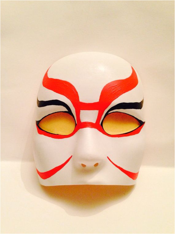 kabuki mask template