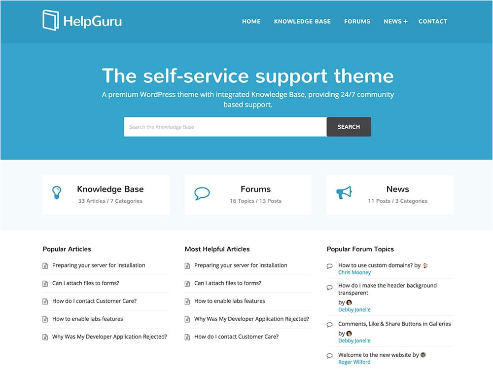 best knowledge base wiki themes