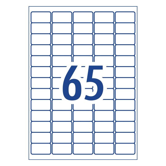 Label Template 65 Per Sheet Label Template 65 Per Sheet Printable Label Templates