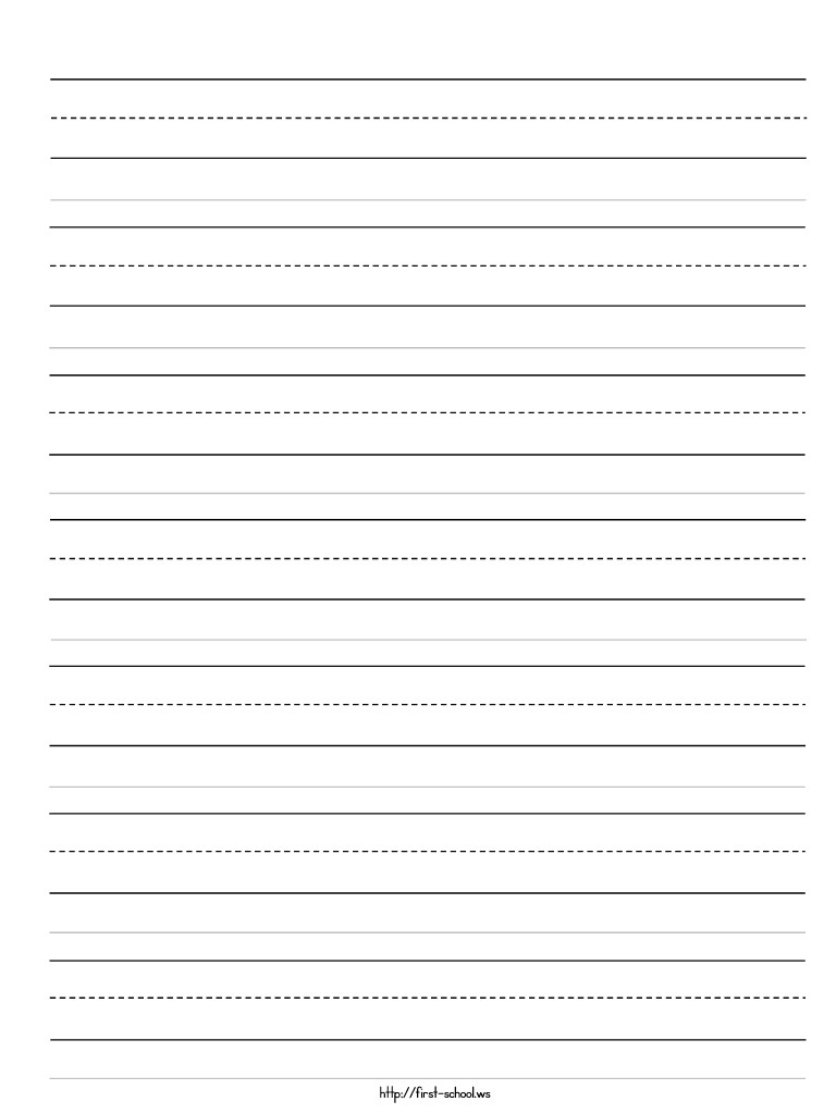 Learning to Write Paper Template Learning to Write Paperkindergarten Writing Paper
