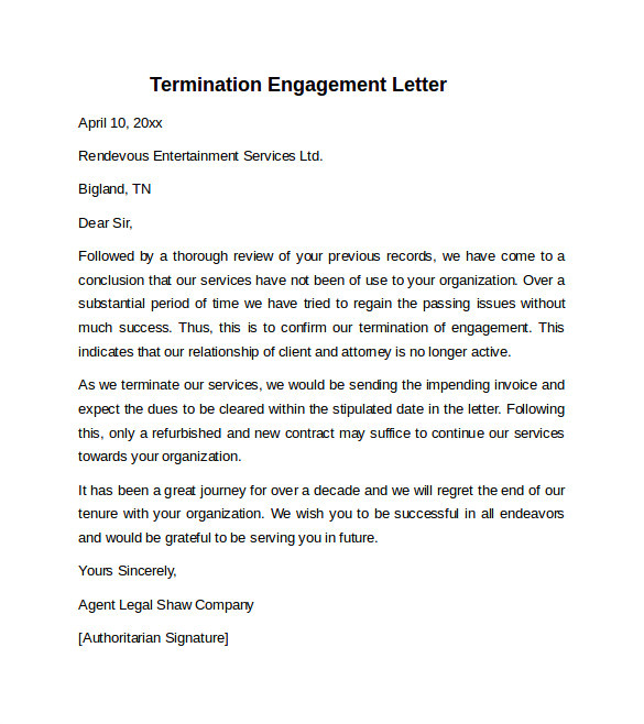engagement letter