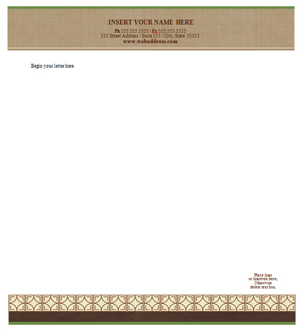 Legal Stationery Templates 42 Company Letterhead Templates Sample Templates