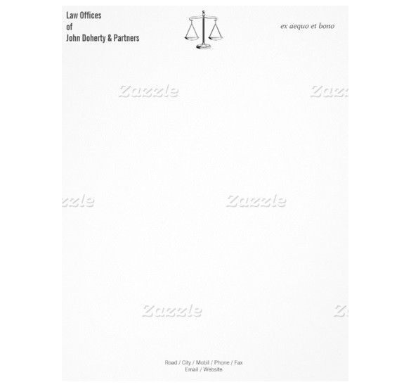 legal letterhead