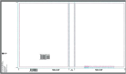 book back cover template