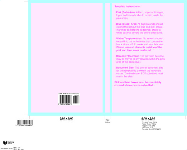 Lightning source Cover Template New Lightning source Cover Templates format A Book