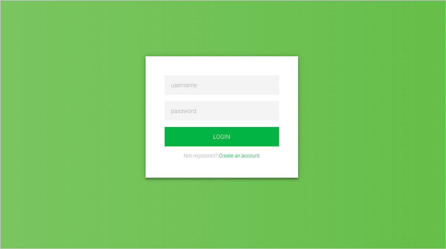 html5 and css3 login forms