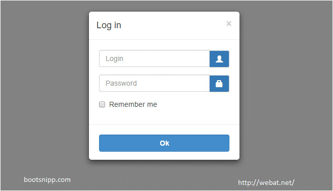 asp net login page template free download