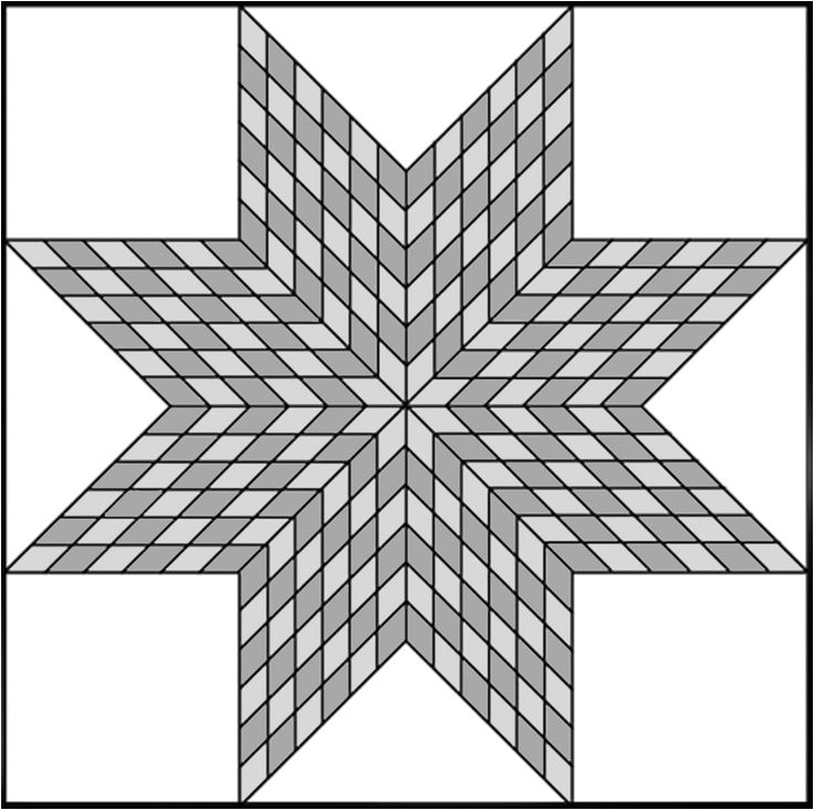 lone star quilt pattern