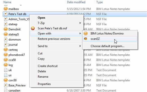 open lotus notes databases user ids scanez