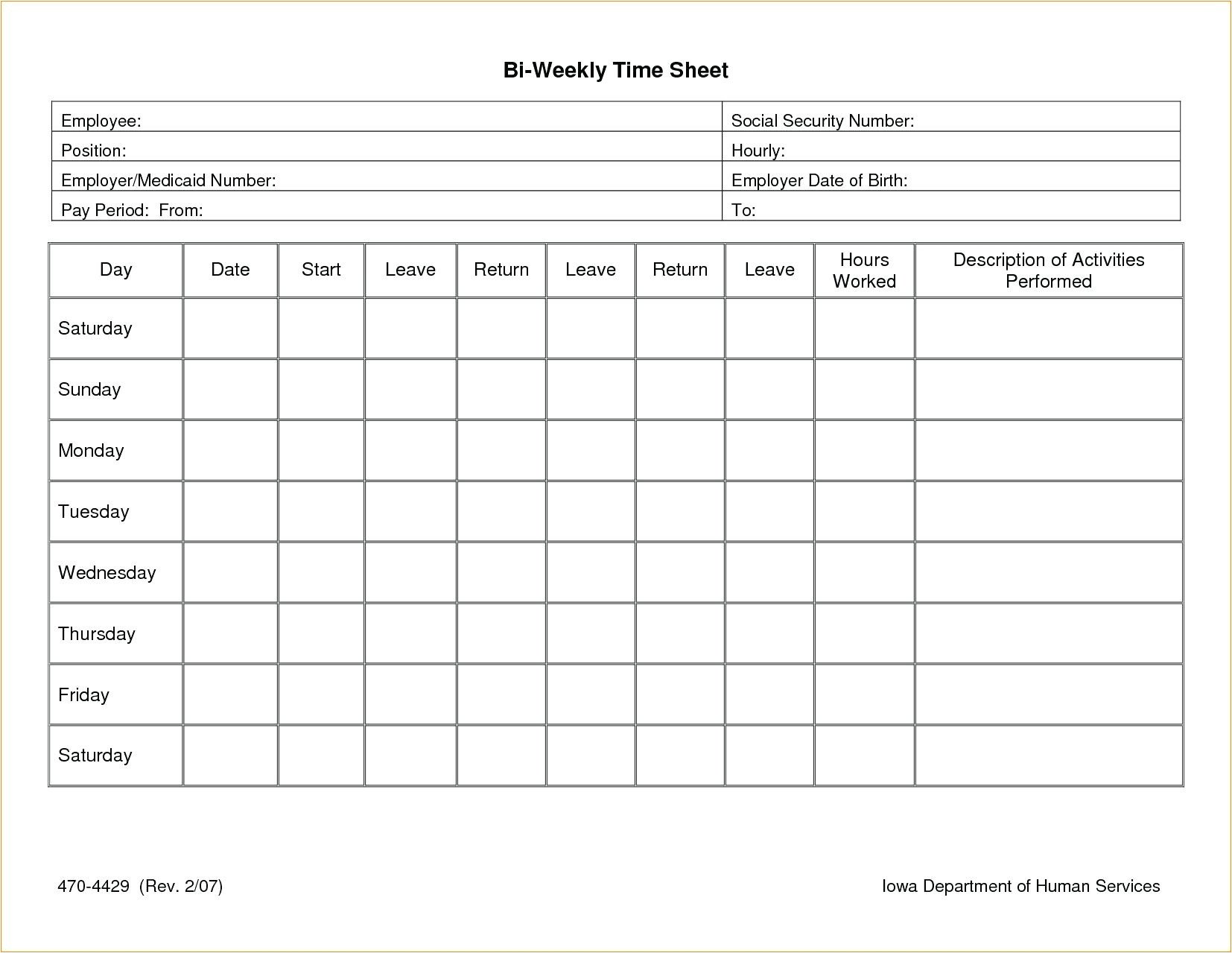 excel timesheet template with lunch break