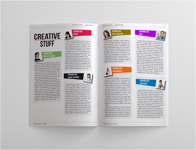 24 pages business magazine template