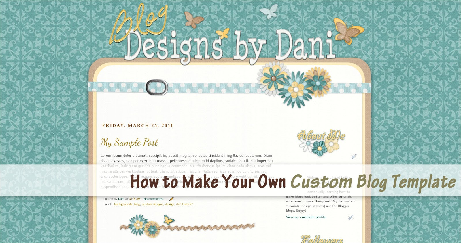 Make Your Own Blogger Template 13 Best Photos Of Blog Design WordPress Custom Blog
