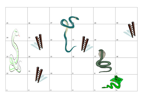Make Your Own Snakes and Ladders Template Blooms Snakes and Ladders Blank Template by Uk Teaching