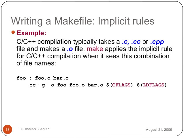 introduction to makefile 23917215