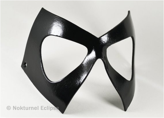 ms marvel black leather mask diamond