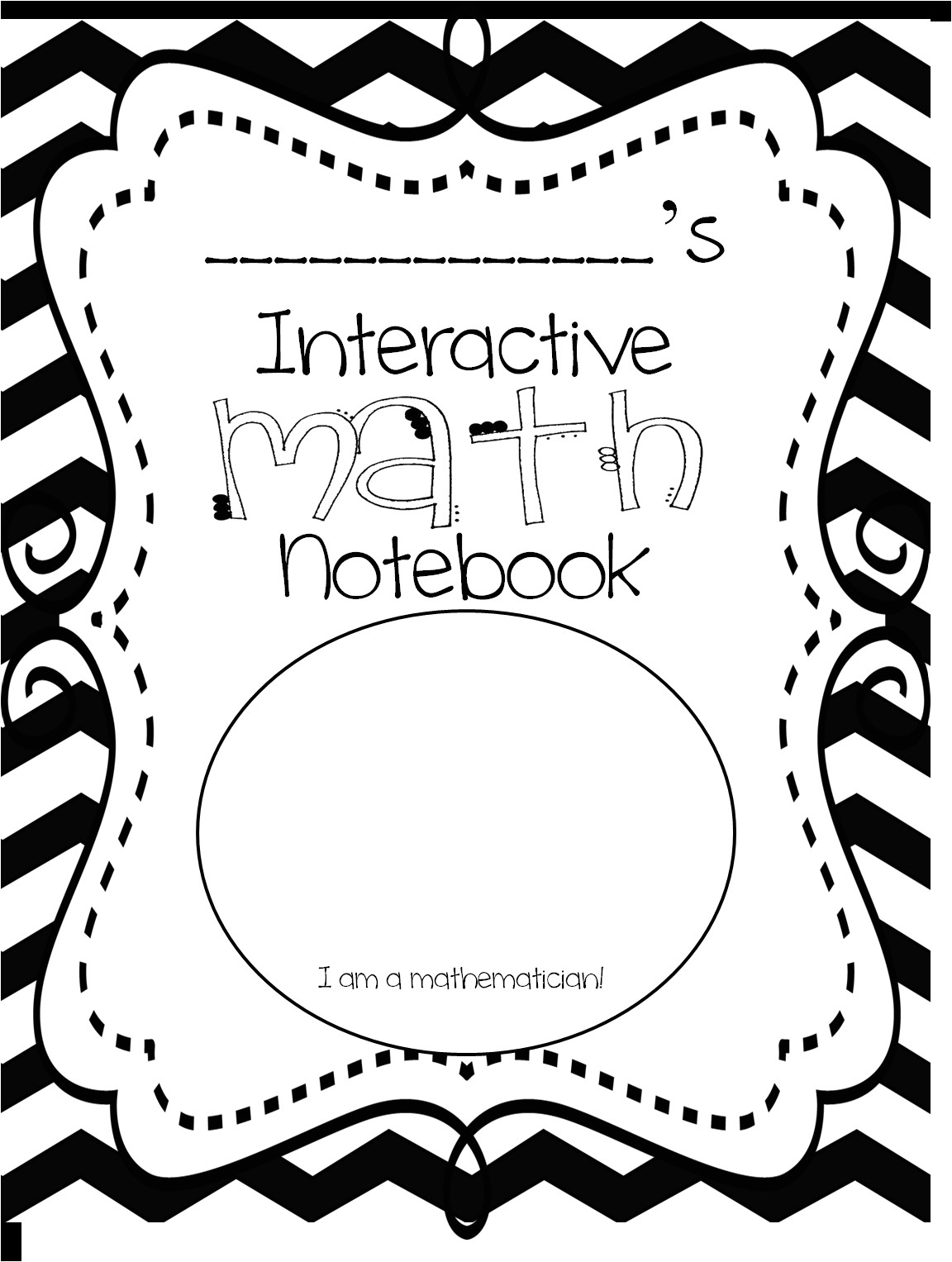 Math Interactive Notebook Templates First Grade Wow Interactive Math Notebook