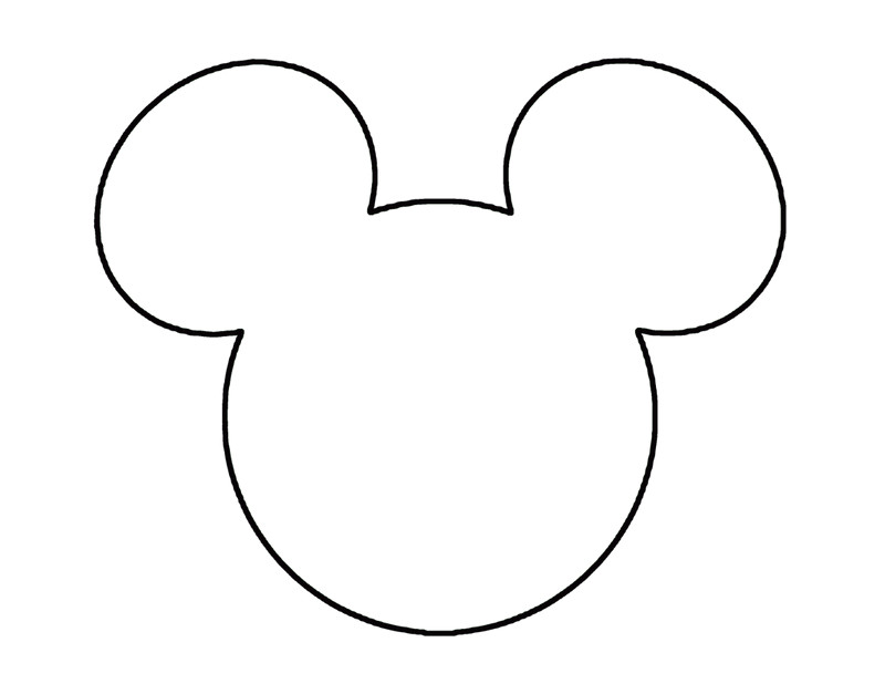mickey 20mouse 20clipart 20shape