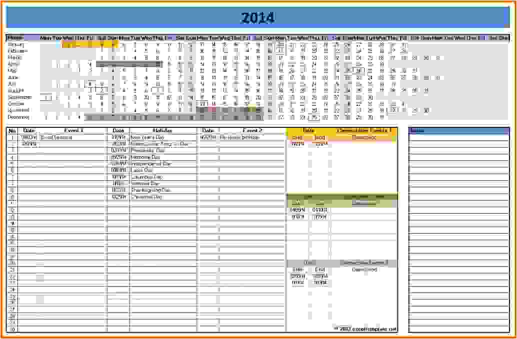 microsoft office calendar template
