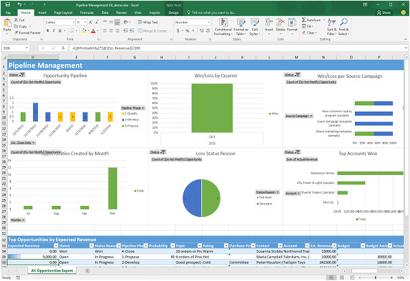 manage excel templates