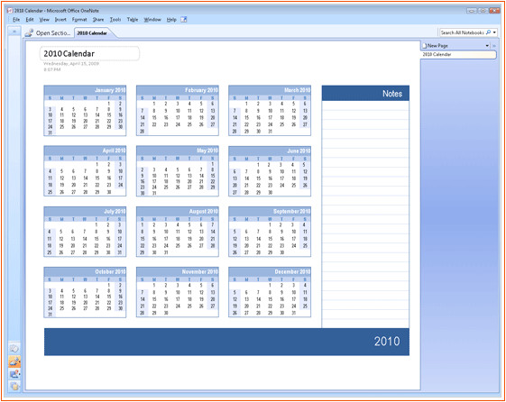 Microsoft Office 2010 Calendar Template 6 Microsoft Office Calendar Templates Bookletemplate org